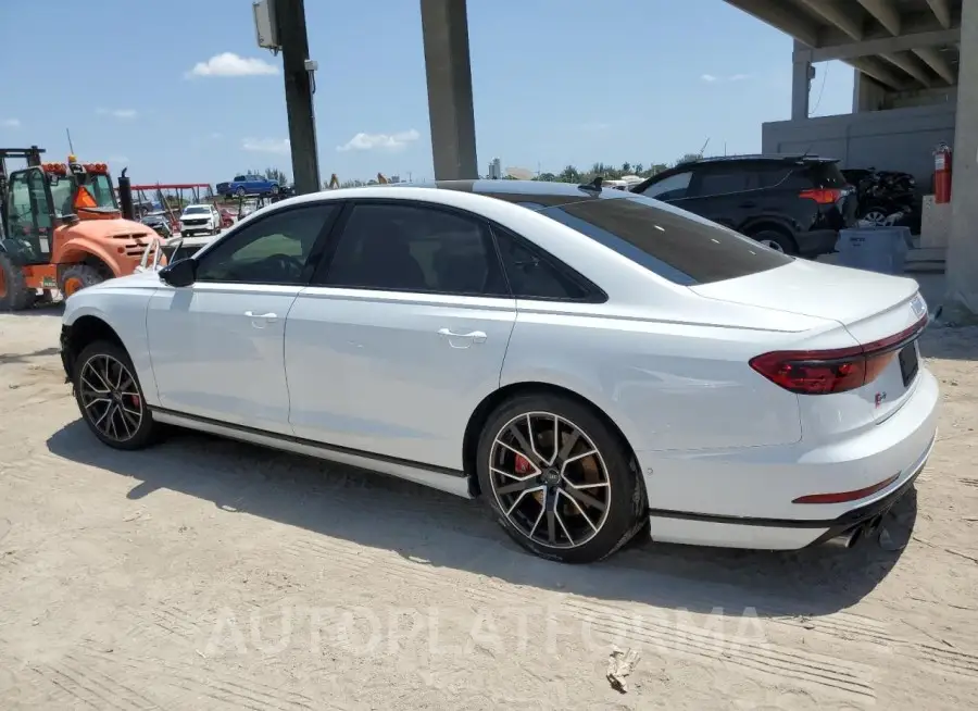 AUDI S8 2020 vin WAU8SAF83LN010428 from auto auction Copart