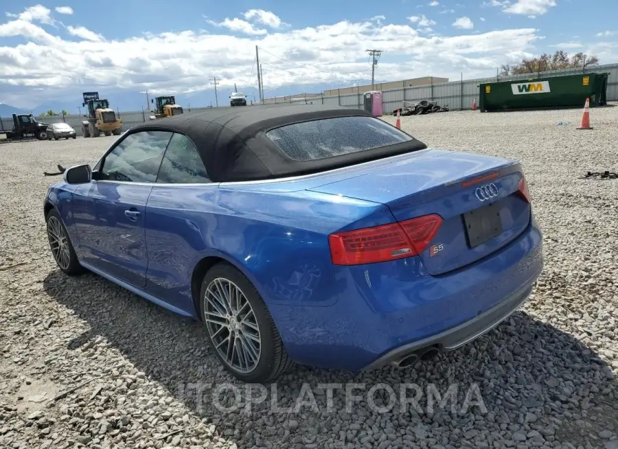 AUDI S5 PREMIUM 2016 vin WAUC4AFH1GN000328 from auto auction Copart