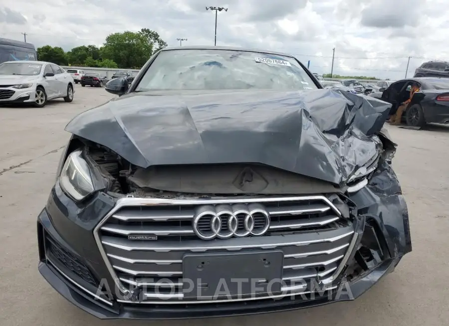 AUDI A5 PREMIUM 2018 vin WAUTNAF57JA020729 from auto auction Copart