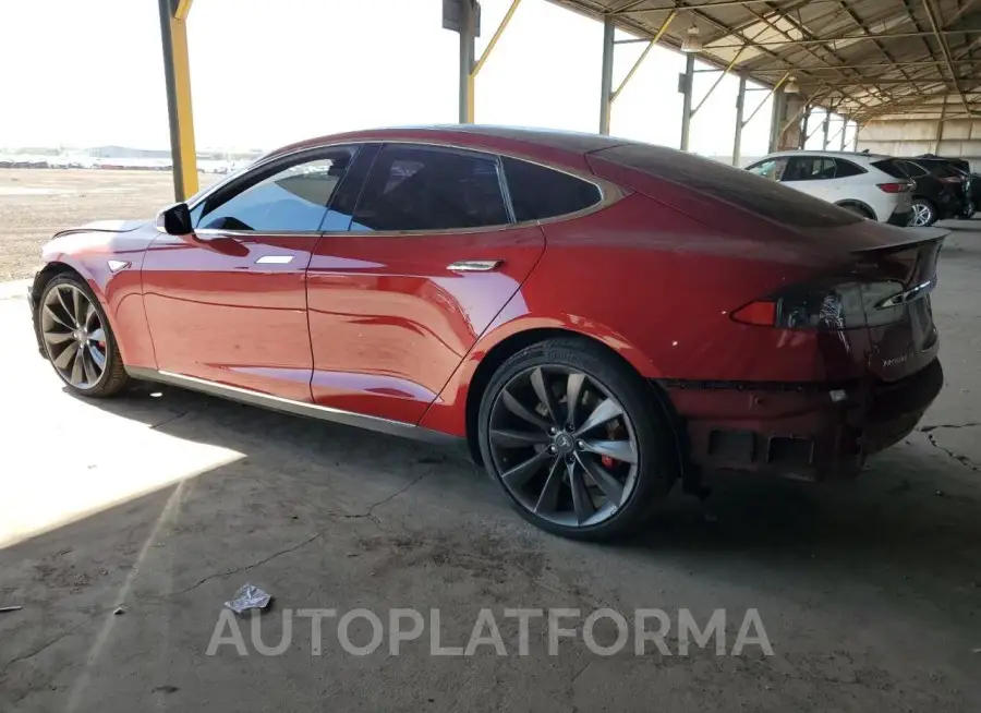 TESLA MODEL S 2015 vin 5YJSA1E43FF112129 from auto auction Copart