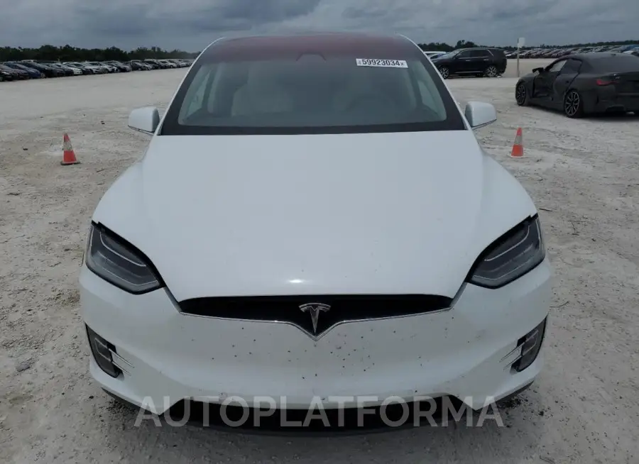 TESLA MODEL X 2018 vin 5YJXCAE26JF115808 from auto auction Copart