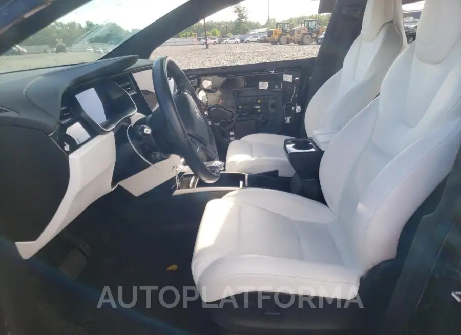 TESLA MODEL X 2019 vin 5YJXCDE22KF192775 from auto auction Copart