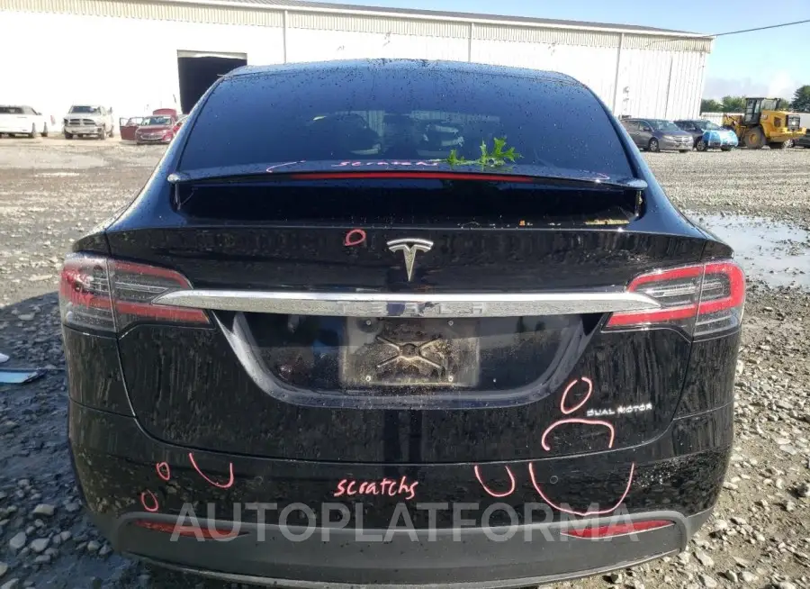 TESLA MODEL X 2019 vin 5YJXCDE22KF192775 from auto auction Copart