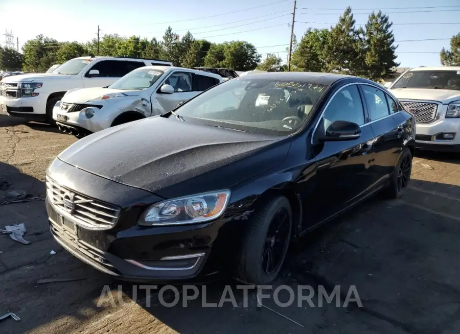 VOLVO S60 PREMIE 2016 vin YV1612TKXG2397600 from auto auction Copart