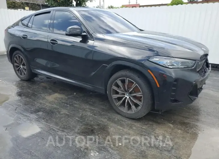 BMW X6 XDRIVE4 2024 vin 5UX33EX05R9V05286 from auto auction Copart