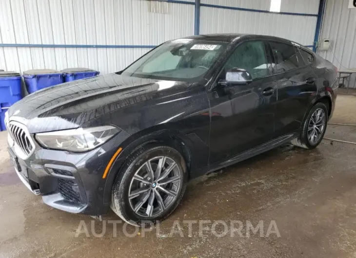 BMW X6 XDRIVE4 2023 vin 5UXCY6C06P9R22541 from auto auction Copart