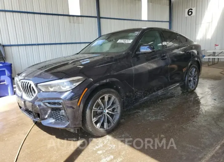 BMW X6 XDRIVE4 2023 vin 5UXCY6C07P9N59585 from auto auction Copart