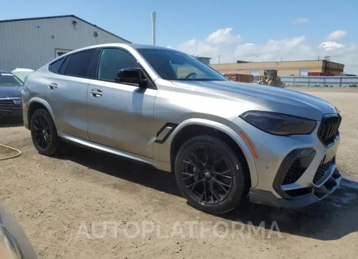 BMW X6 M 2021 vin 5YMCY0C09M9F39522 from auto auction Copart