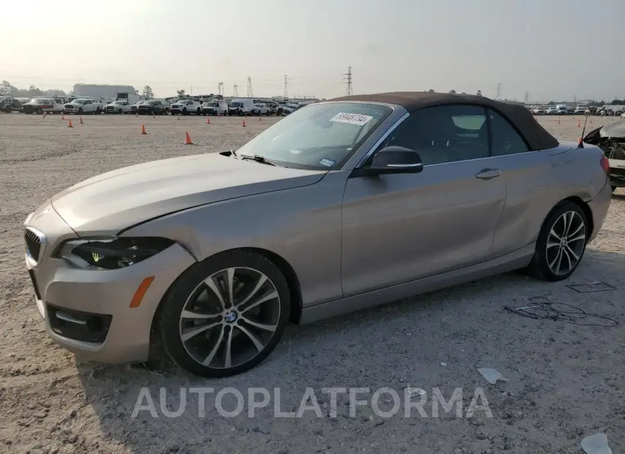 BMW 228 I 2015 vin WBA1K5C59FV242670 from auto auction Copart