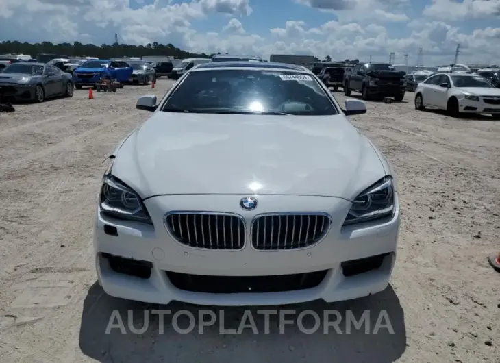 BMW 650 I GRAN 2015 vin WBA6B2C53FD799021 from auto auction Copart