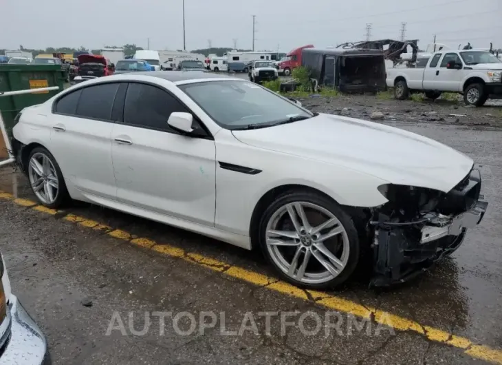 BMW 650 I GRAN 2015 vin WBA6B2C57FD130069 from auto auction Copart