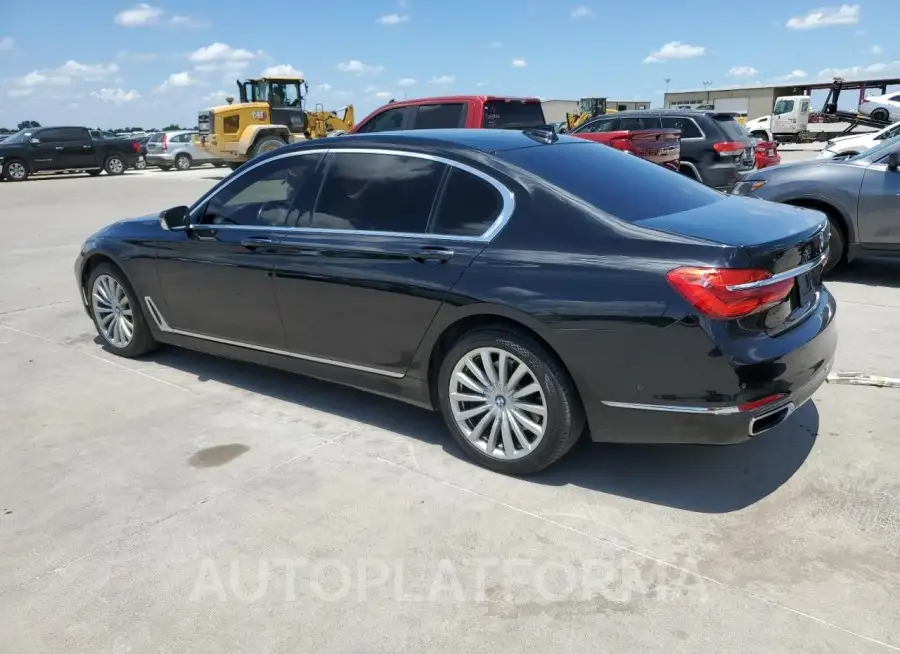 BMW 740 I 2017 vin WBA7E2C37HG740890 from auto auction Copart