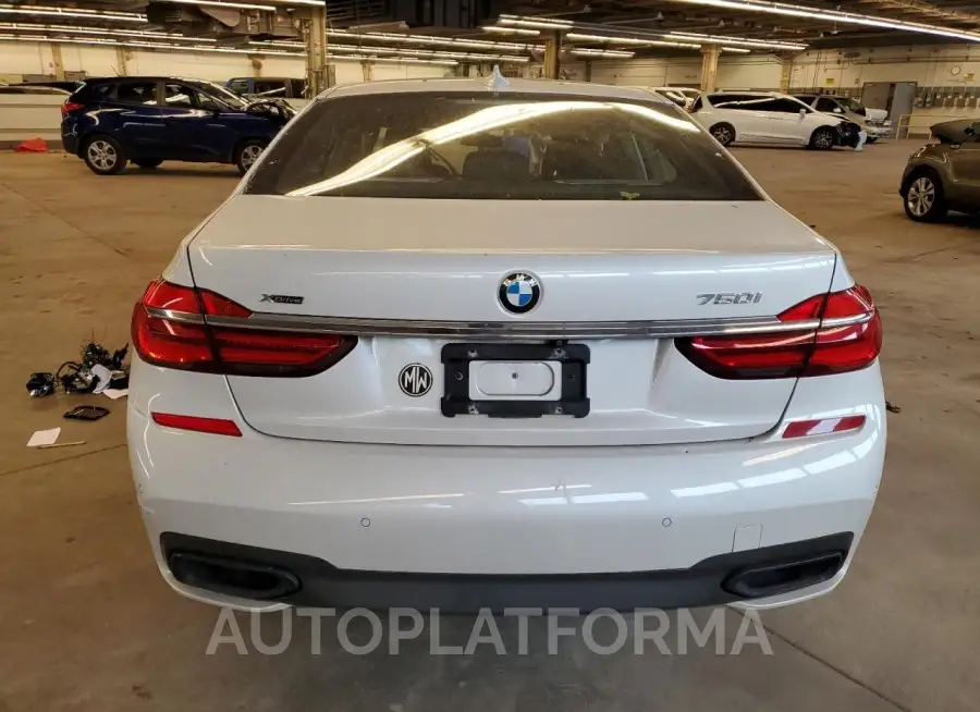 BMW 750 XI 2017 vin WBA7F2C36HG422997 from auto auction Copart