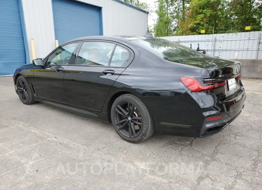 BMW 750 XI 2022 vin WBA7U2C04NCG96314 from auto auction Copart