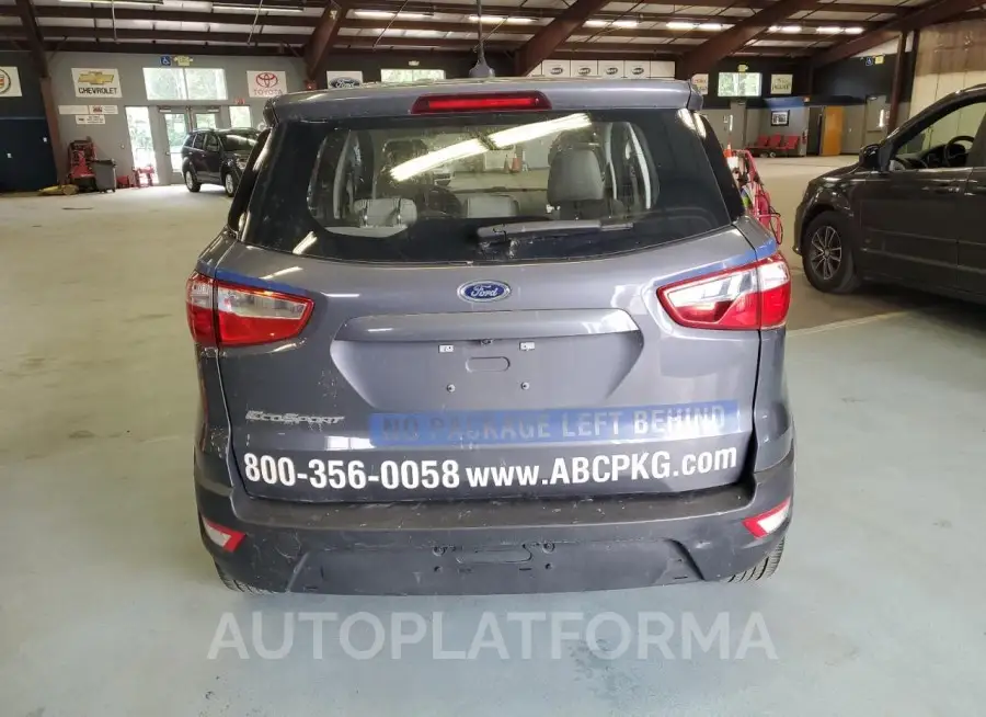 FORD ECOSPORT S 2021 vin MAJ3S2FEXMC453526 from auto auction Copart