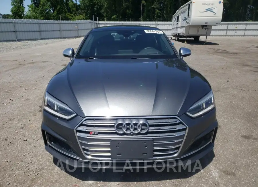 AUDI S5 PRESTIG 2018 vin WAUC4CF57JA005680 from auto auction Copart