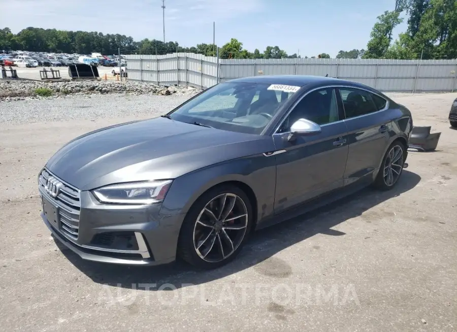 AUDI S5 PRESTIG 2018 vin WAUC4CF57JA005680 from auto auction Copart