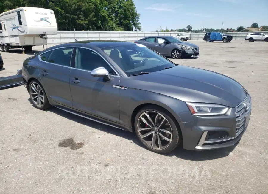 AUDI S5 PRESTIG 2018 vin WAUC4CF57JA005680 from auto auction Copart