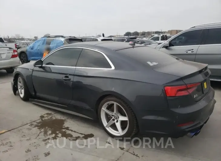 AUDI A5 PRESTIG 2018 vin WAUUNAF55JA004355 from auto auction Copart