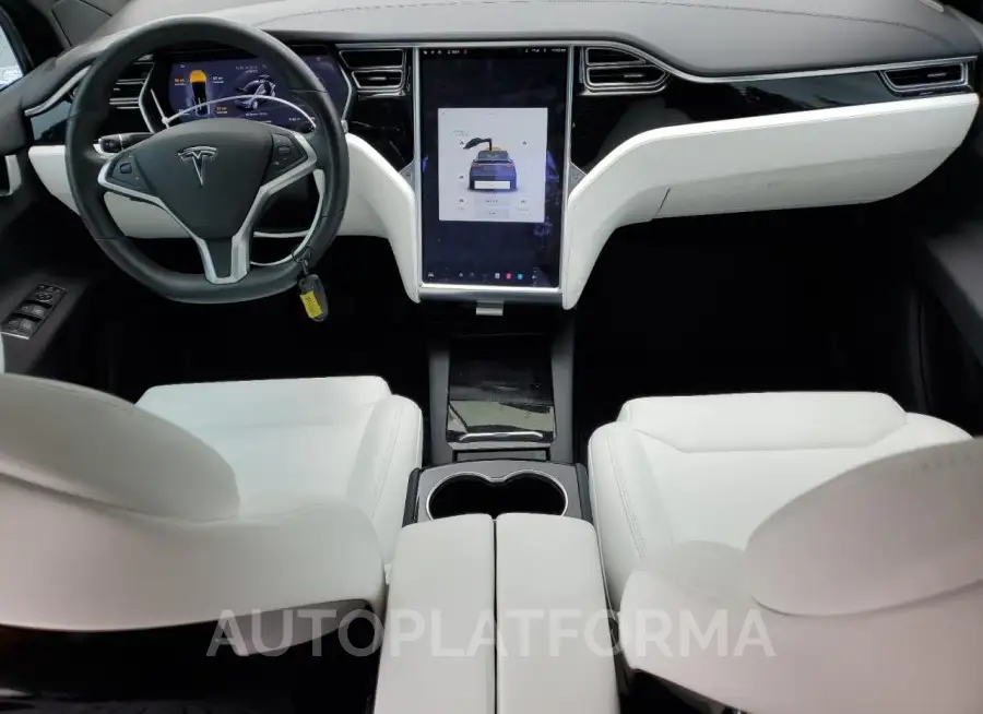 TESLA MODEL X 2017 vin 5YJXCAE22HF038168 from auto auction Copart