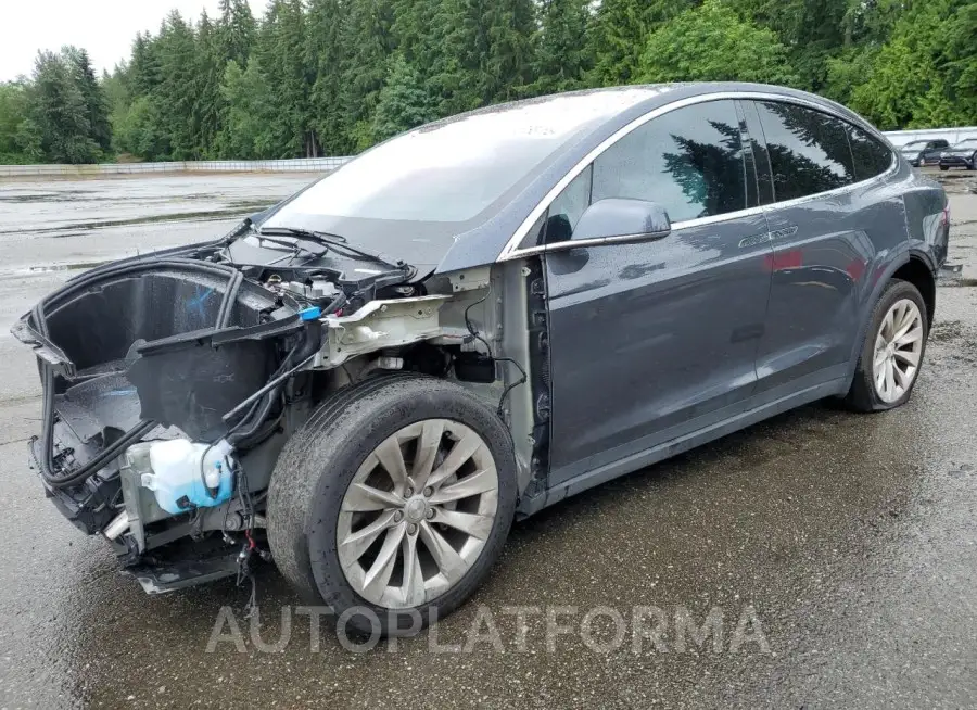 TESLA MODEL X 2017 vin 5YJXCAE22HF038168 from auto auction Copart