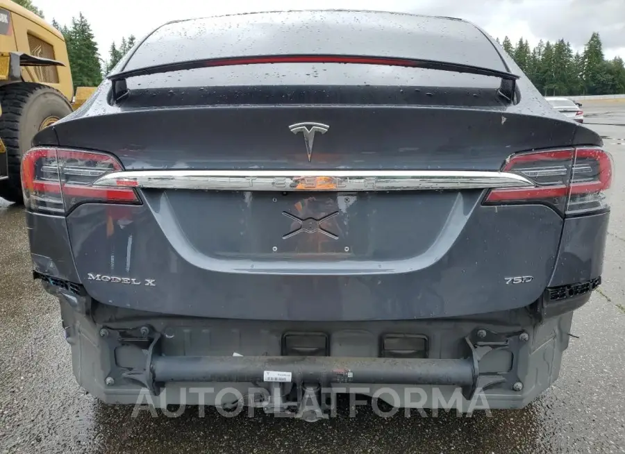 TESLA MODEL X 2017 vin 5YJXCAE22HF038168 from auto auction Copart