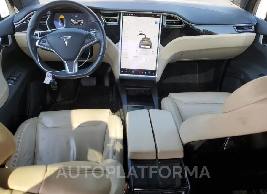 TESLA MODEL X 2016 vin 5YJXCAE27GF011093 from auto auction Copart