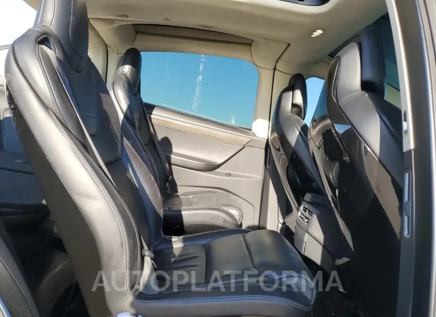 TESLA MODEL X 2016 vin 5YJXCBE24GF005466 from auto auction Copart