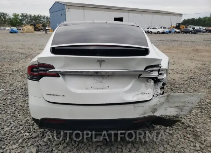 TESLA MODEL X 2018 vin 5YJXCBE26JF141217 from auto auction Copart