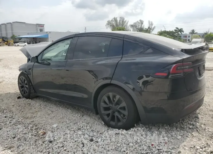 TESLA MODEL X 2024 vin 7SAXCAE51RF442674 from auto auction Copart