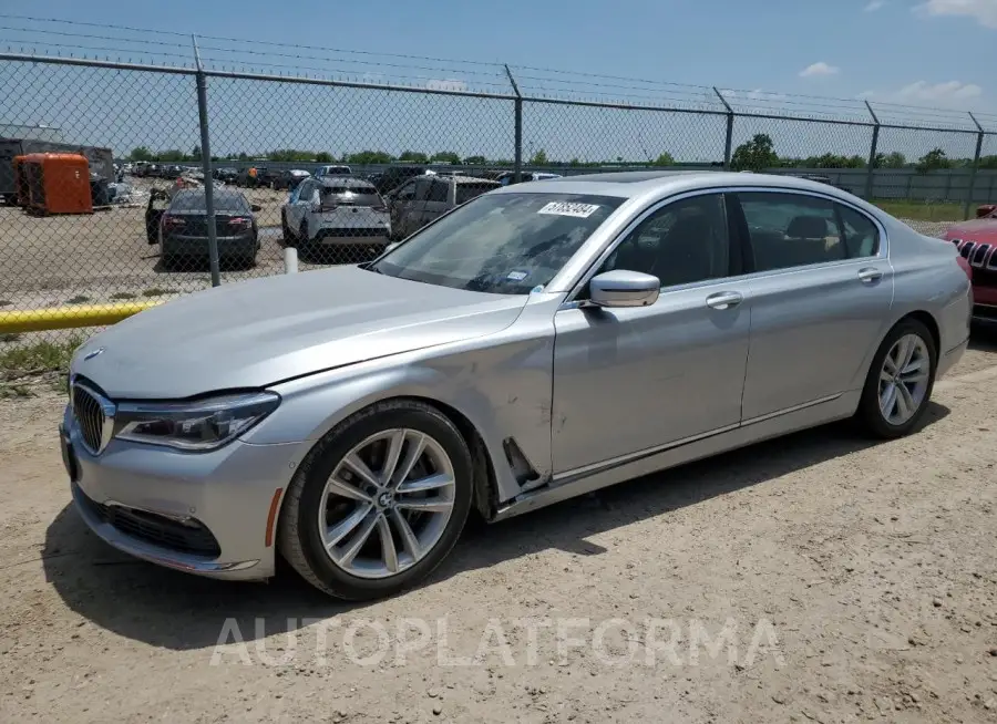 BMW 750 I 2016 vin WBA7F0C56GGM20641 from auto auction Copart