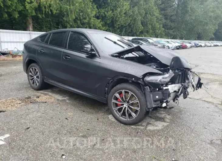 BMW X6 XDRIVE4 2024 vin 5UX33EX0XR9T41422 from auto auction Copart