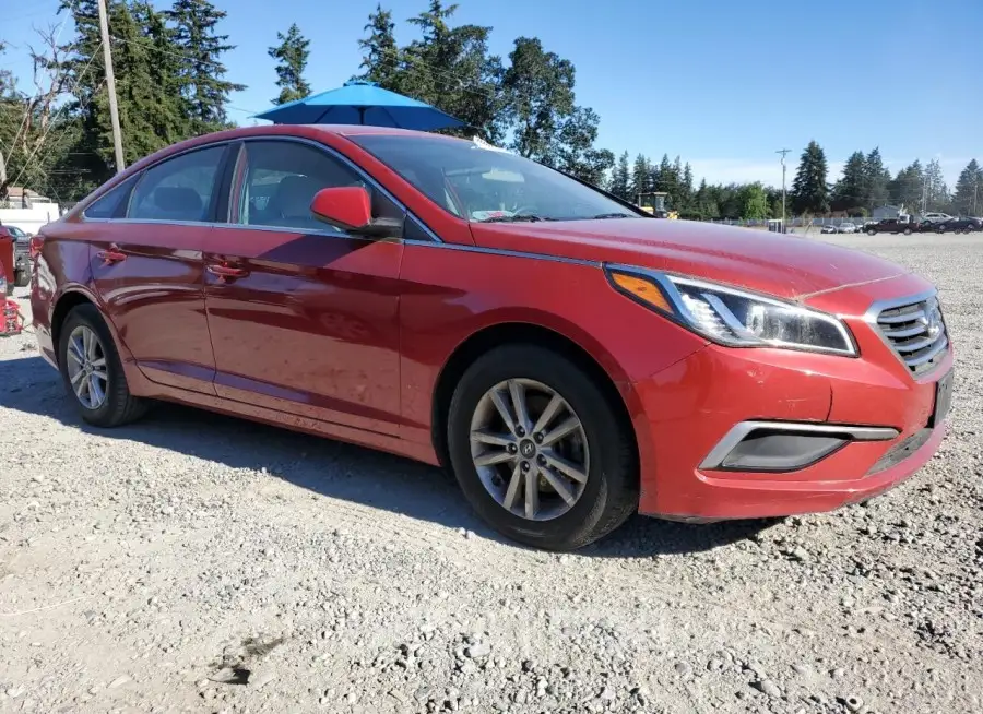 HYUNDAI SONATA SE 2017 vin 5NPE24AF0HH490075 from auto auction Copart