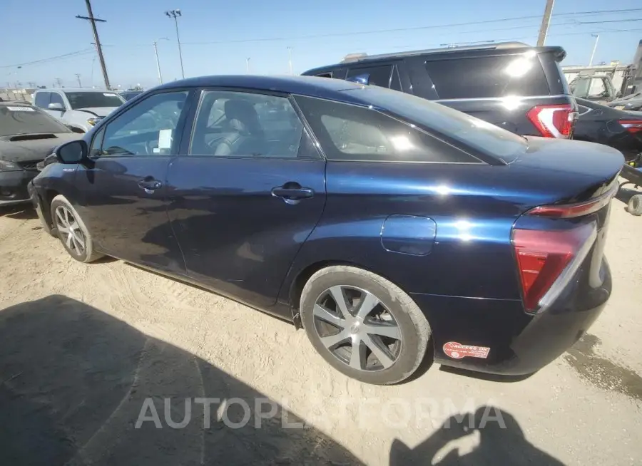 TOYOTA MIRAI 2018 vin JTDBVRBD4JA004207 from auto auction Copart