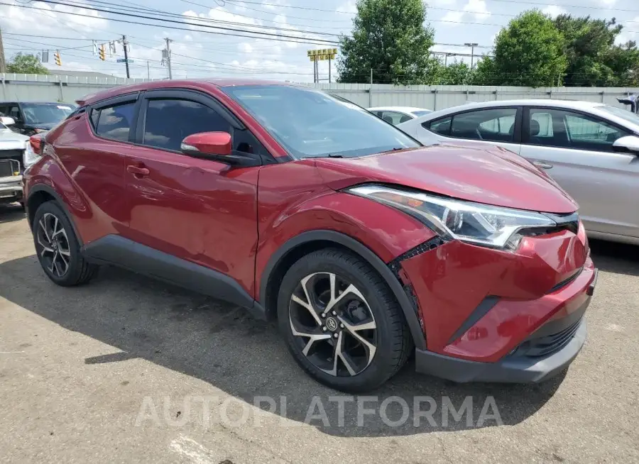 TOYOTA C-HR XLE 2018 vin NMTKHMBX7JR049311 from auto auction Copart