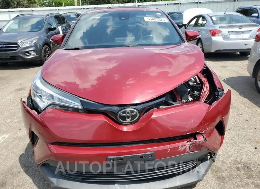 TOYOTA C-HR XLE 2018 vin NMTKHMBX7JR049311 from auto auction Copart