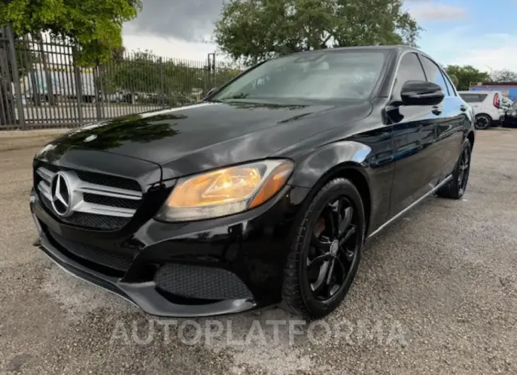 MERCEDES-BENZ C 300 2017 vin 55SWF4JB5HU200710 from auto auction Copart