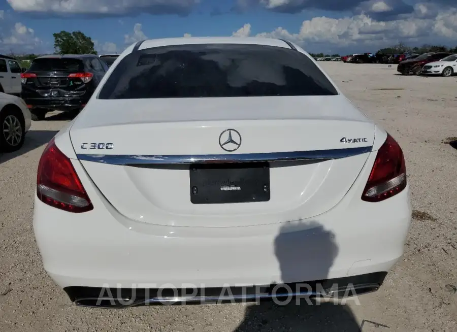 MERCEDES-BENZ C 300 4MAT 2015 vin 55SWF4KB9FU095648 from auto auction Copart