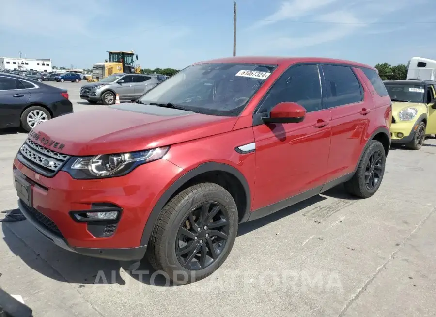 LAND ROVER DISCOVERY 2018 vin SALCR2RX2JH746301 from auto auction Copart