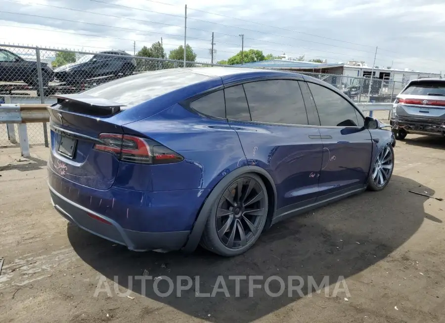 TESLA MODEL X 2022 vin 7SAXCBE53NF360929 from auto auction Copart