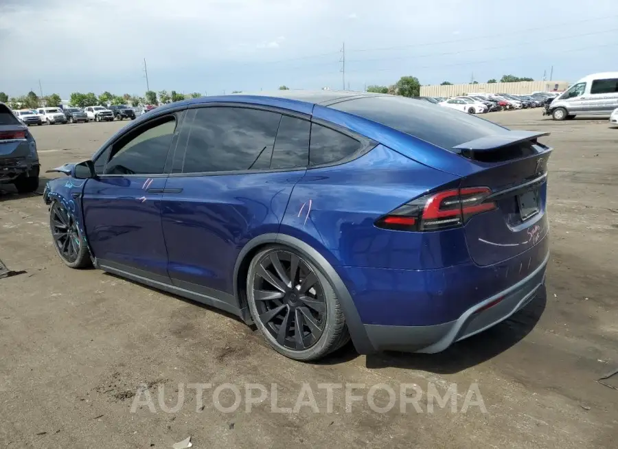 TESLA MODEL X 2022 vin 7SAXCBE53NF360929 from auto auction Copart