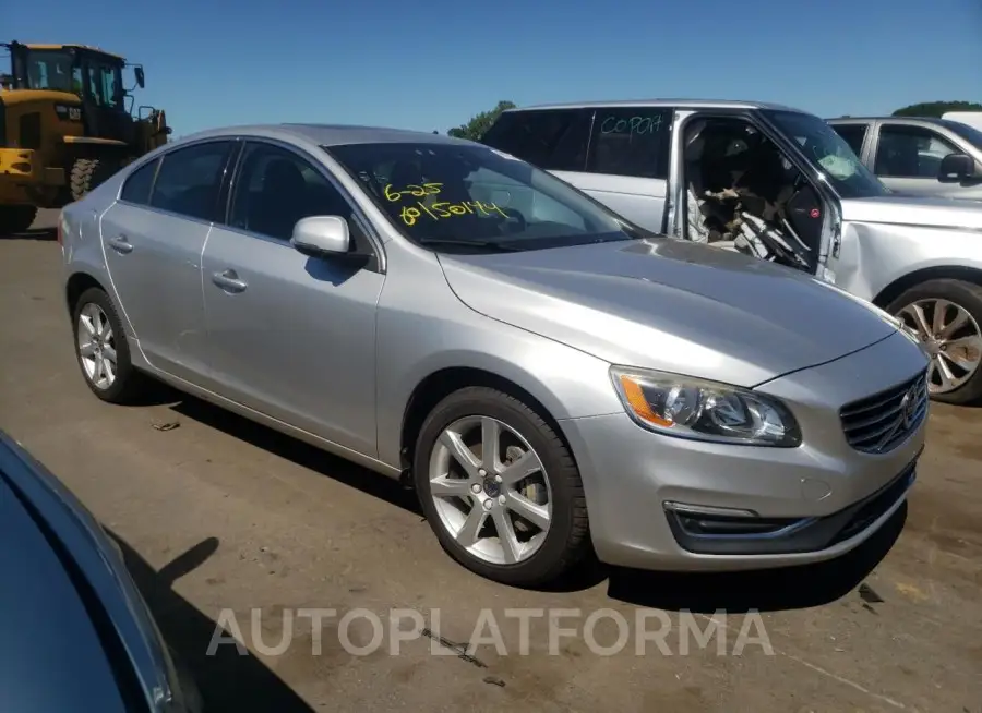 VOLVO S60 PREMIE 2016 vin YV1612TK3G2393520 from auto auction Copart