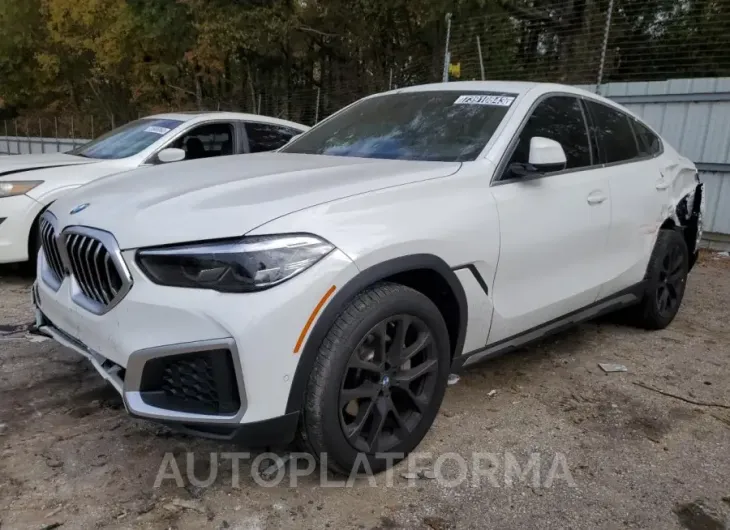 BMW X6 XDRIVE4 2023 vin 5UXCY6C02P9P56924 from auto auction Copart