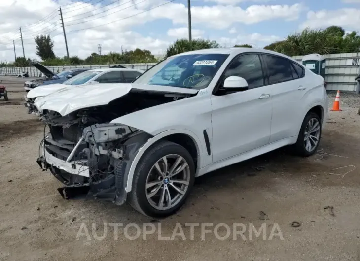 BMW X6 SDRIVE3 2017 vin 5UXKU0C51H0F99637 from auto auction Copart