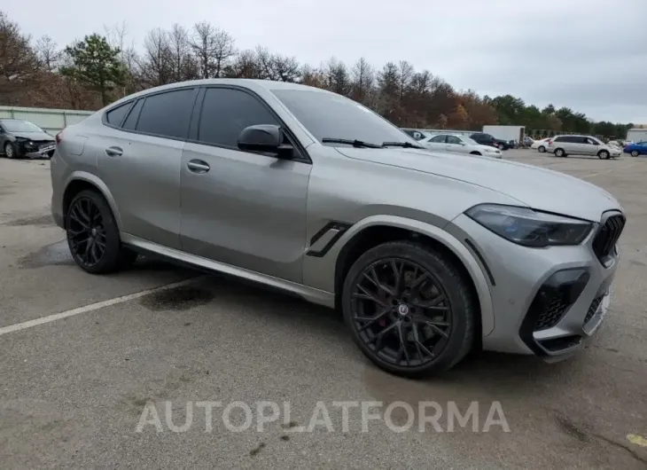 BMW X6 M 2022 vin 5YMCY0C07N9M97270 from auto auction Copart