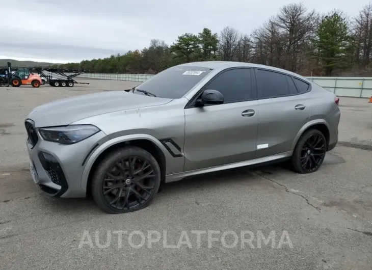 BMW X6 M 2022 vin 5YMCY0C07N9M97270 from auto auction Copart