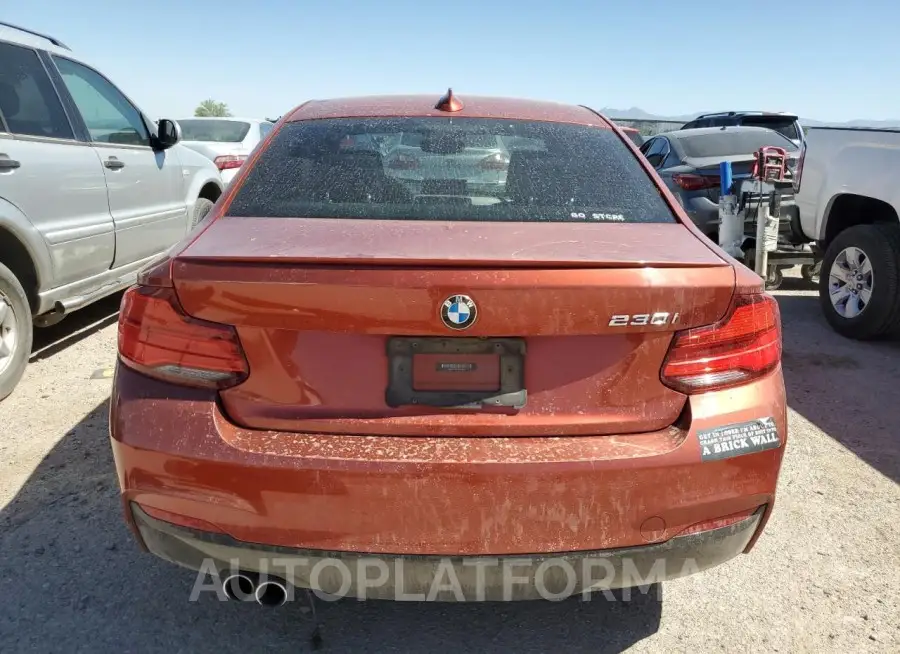 BMW 230I 2018 vin WBA2J1C57JVD09245 from auto auction Copart