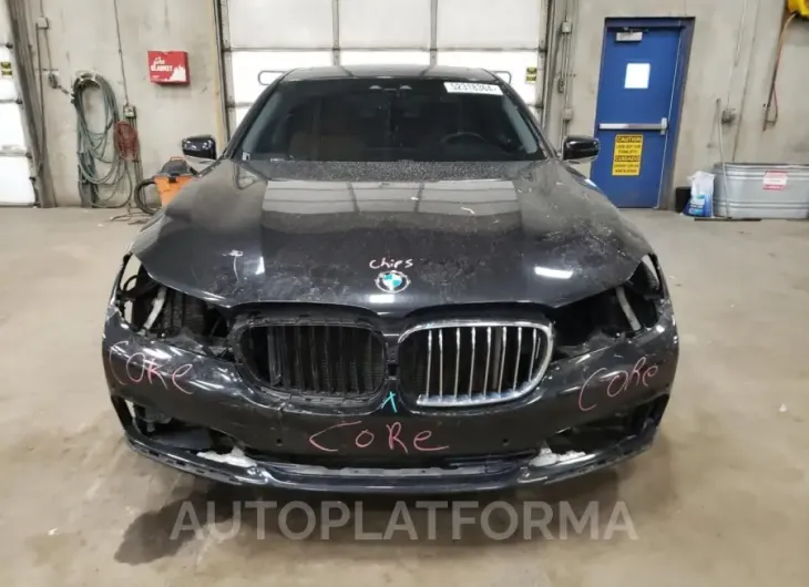 BMW 740 XI 2017 vin WBA7E4C55HGU99683 from auto auction Copart