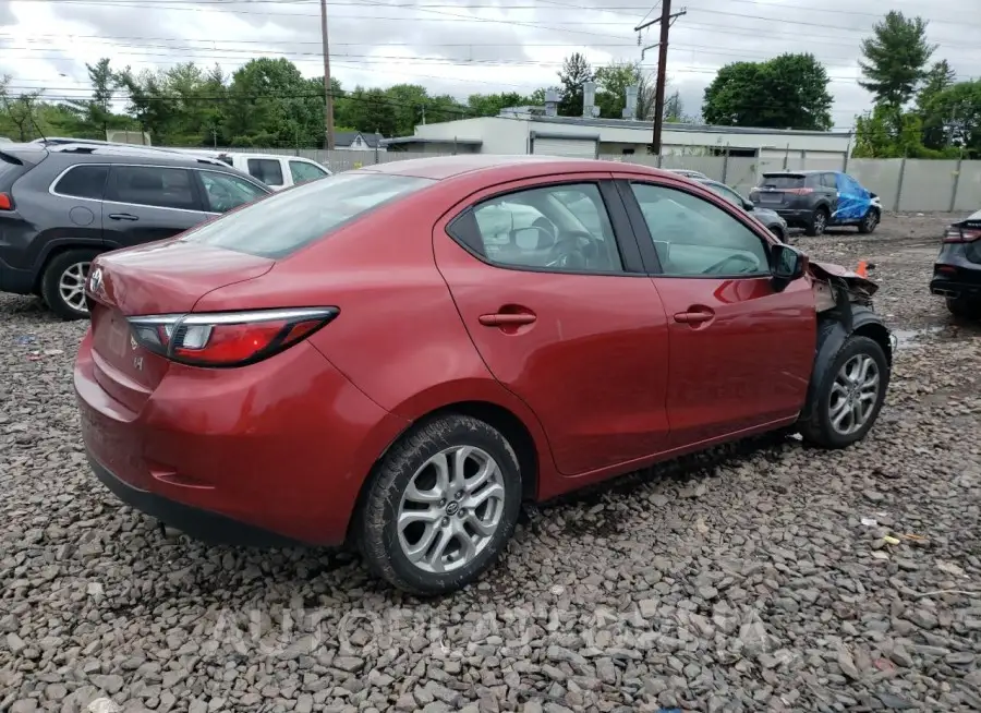 TOYOTA YARIS IA 2017 vin 3MYDLBYV4HY153763 from auto auction Copart