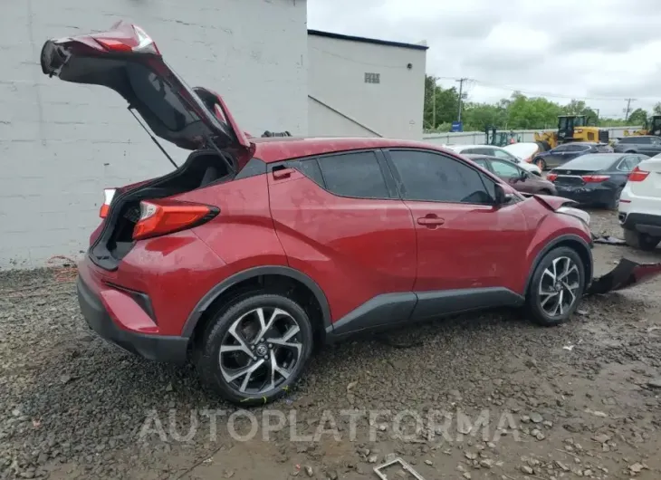 TOYOTA C-HR XLE 2018 vin NMTKHMBX3JR062170 from auto auction Copart